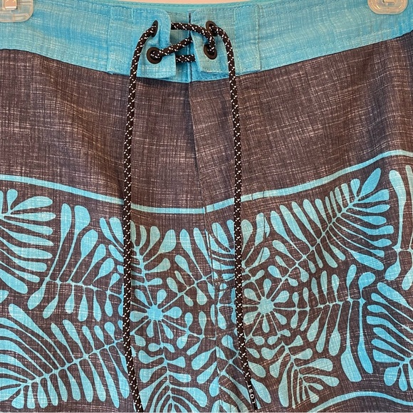 Lost Enterprises Teal Gray Black Boardshorts - Picture 5 of 8